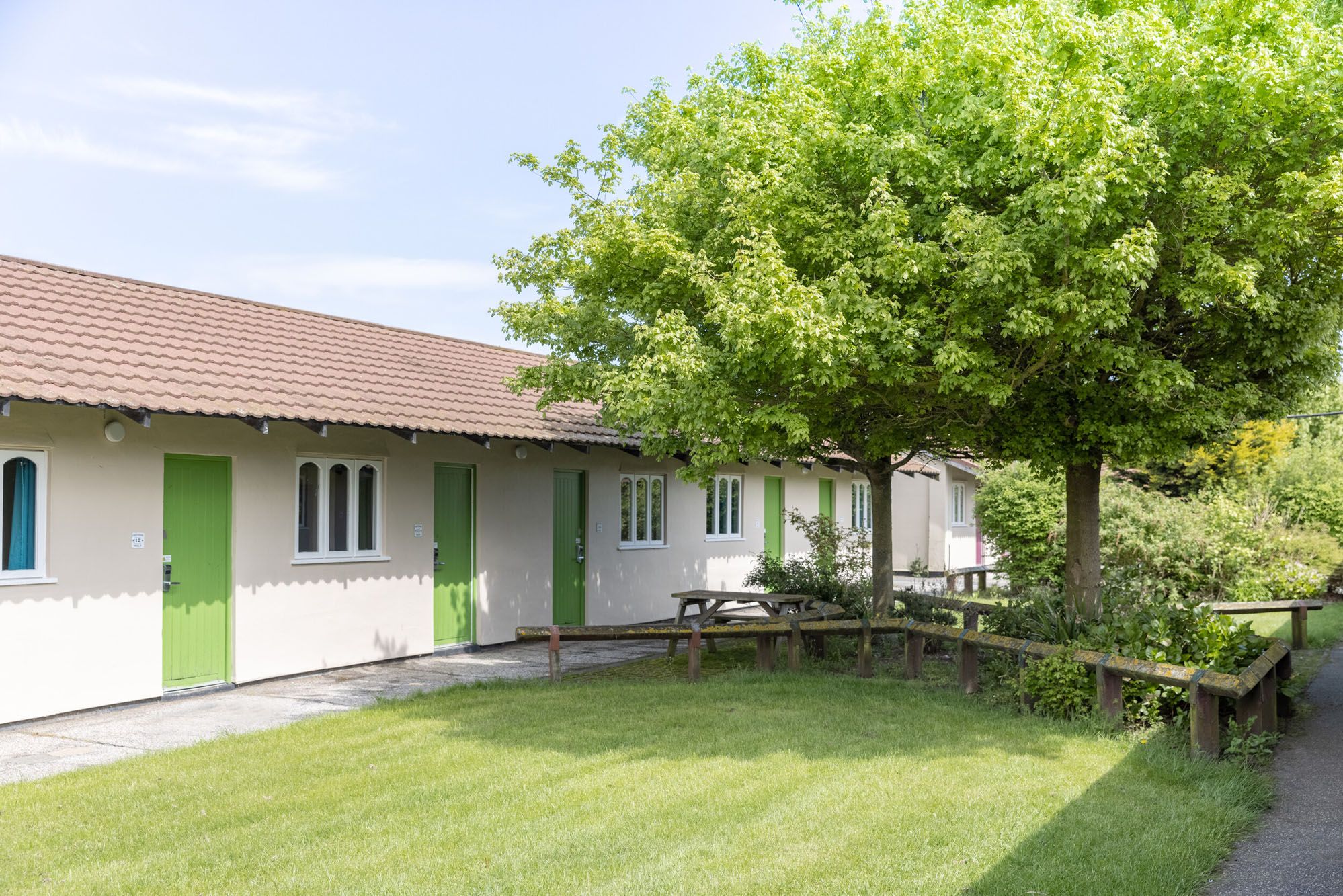 An outdoor view of our Standard Rooms at Skegness.