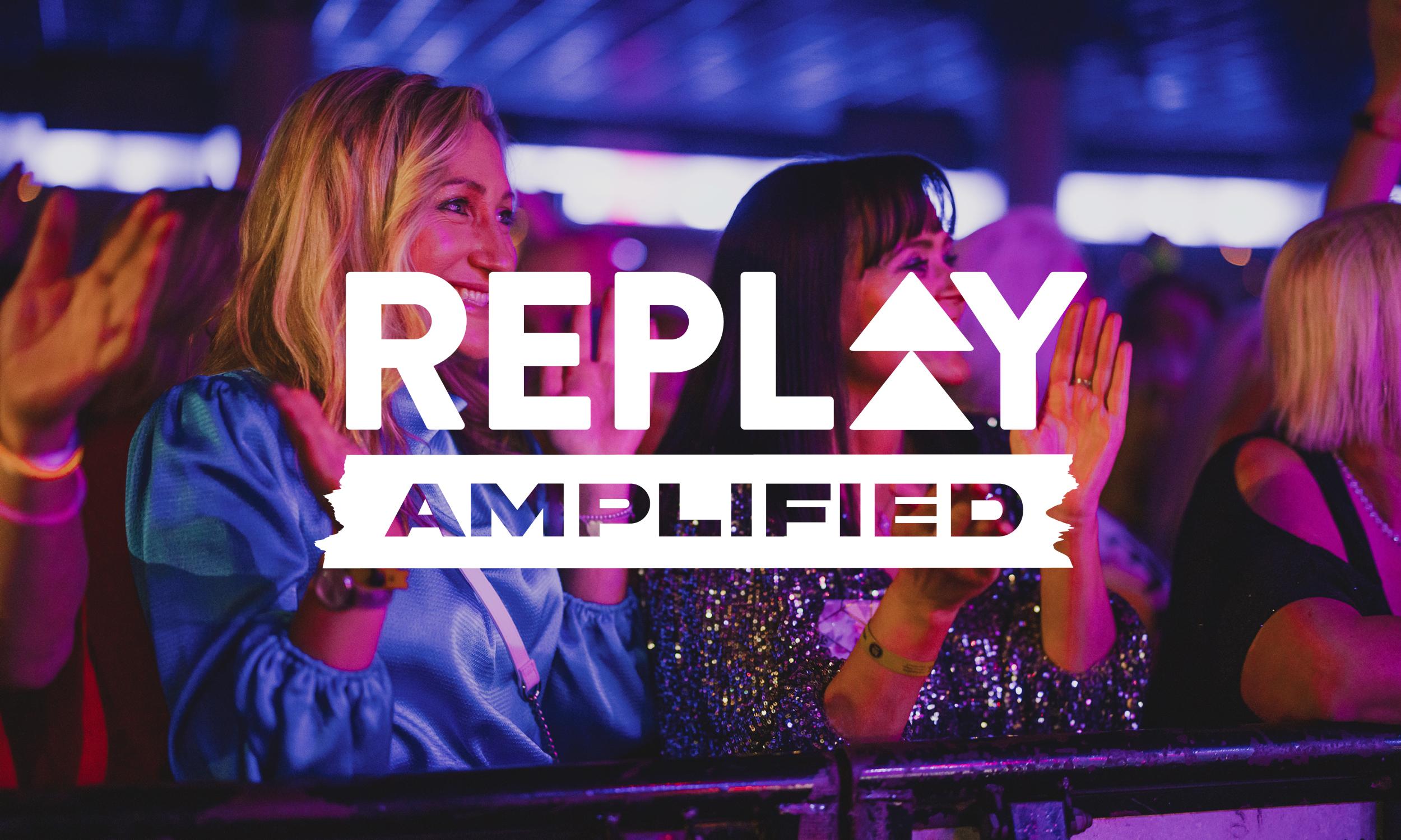 Audience enjoying a Replay Amplified live music experience