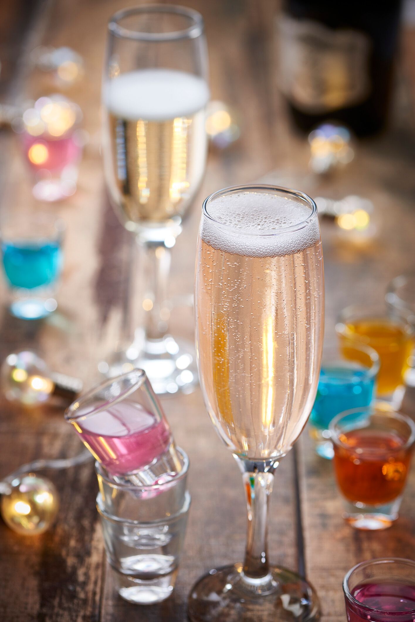 Two glasses of wine.