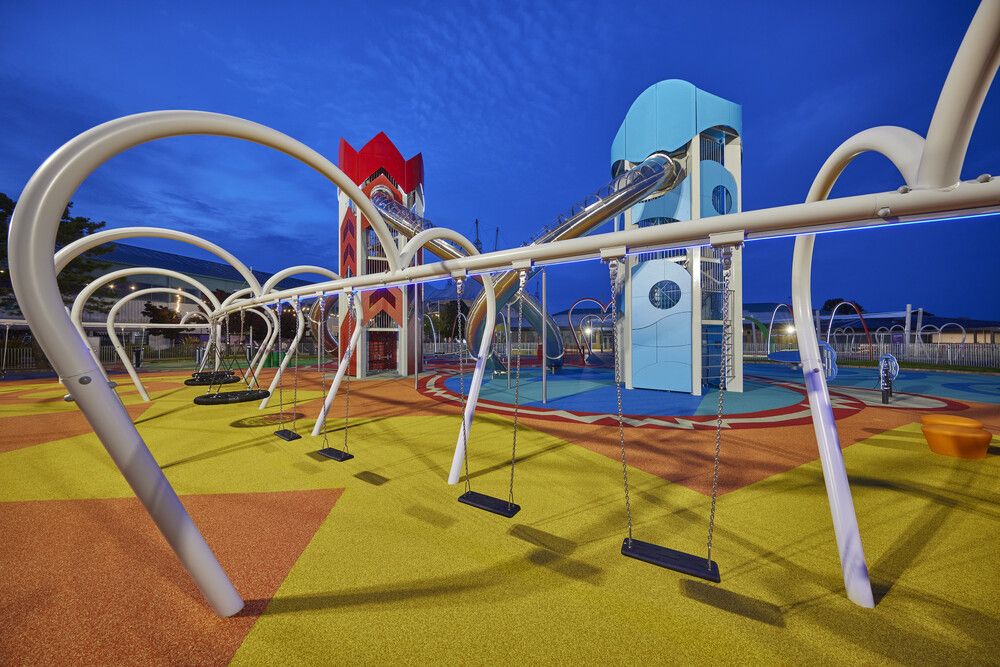 The Butlin's Skypark at Minehead resort.