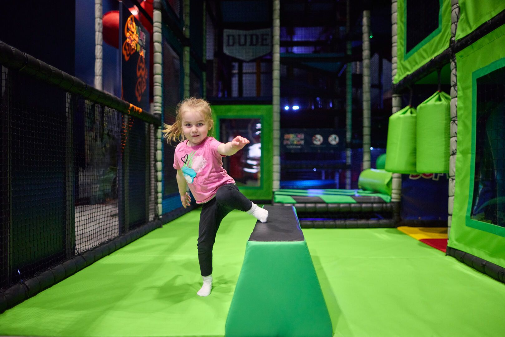 Having fun in Skyline Gang Soft Play!