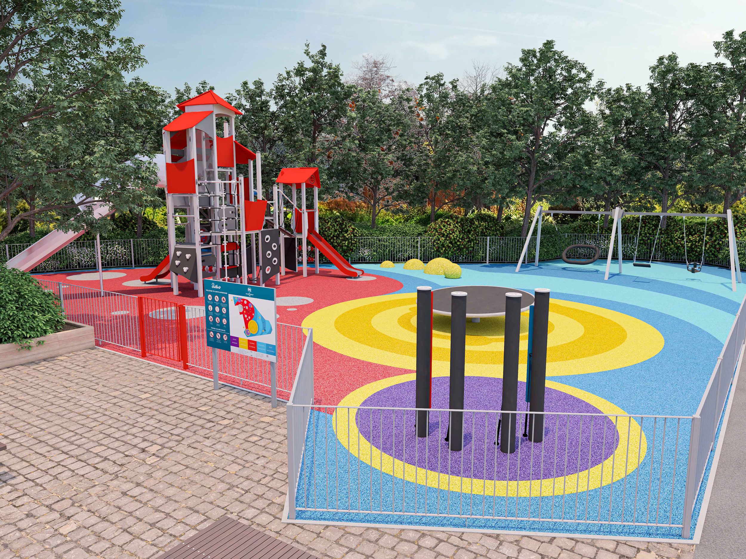 The Beachcomber Inn Playground at Bognor Regis.