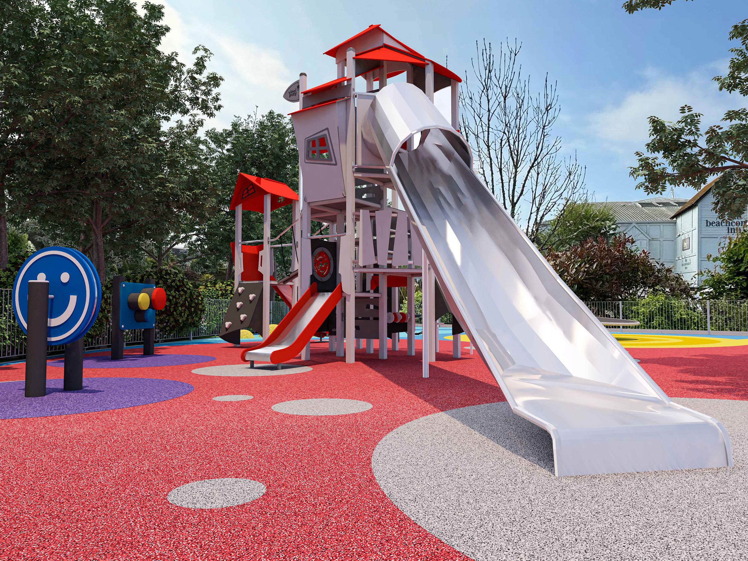 The Beachcomber Inn Playground at Bognor Regis.